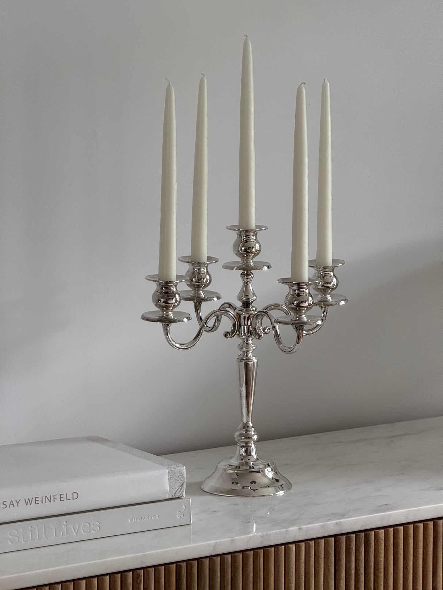 Silver Plated Candelabra