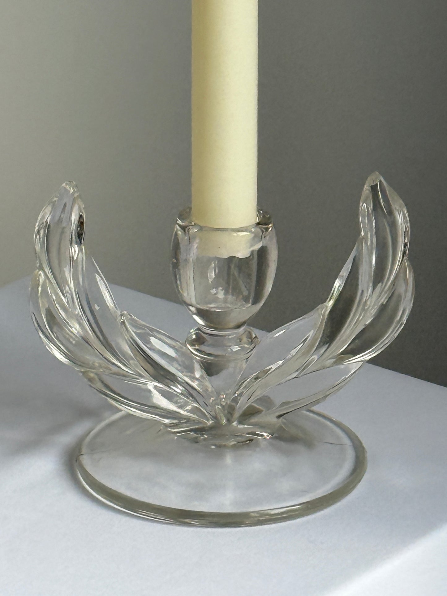 Pair of Art Deco Candle Holders