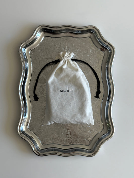 English Adorned Serving Tray