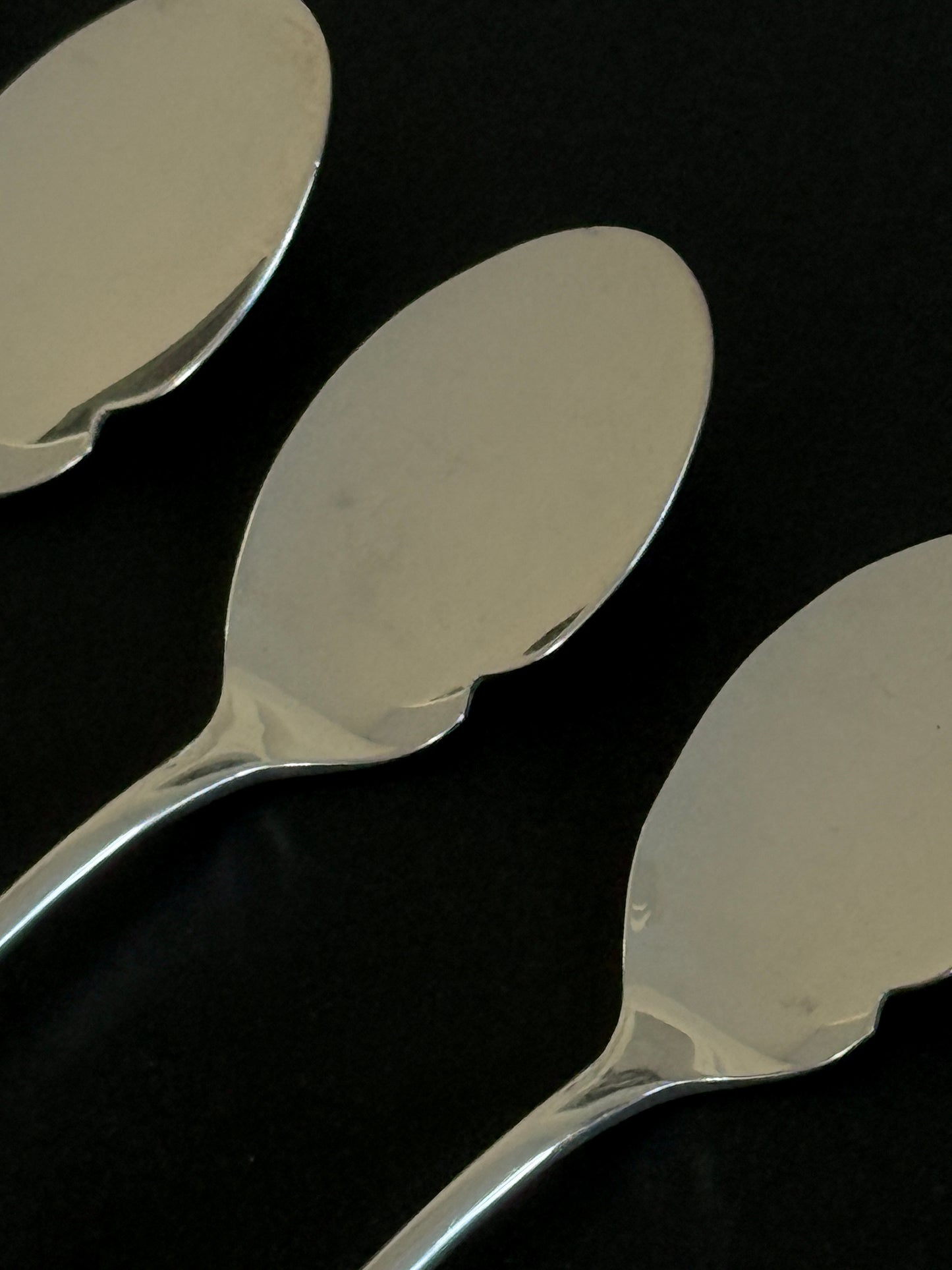 Silver Plate Jelly Spreader Spoon (set of 4)