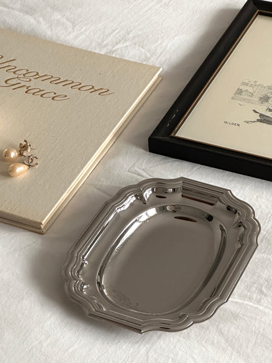 Adorned Serving Tray by Jean Couzon