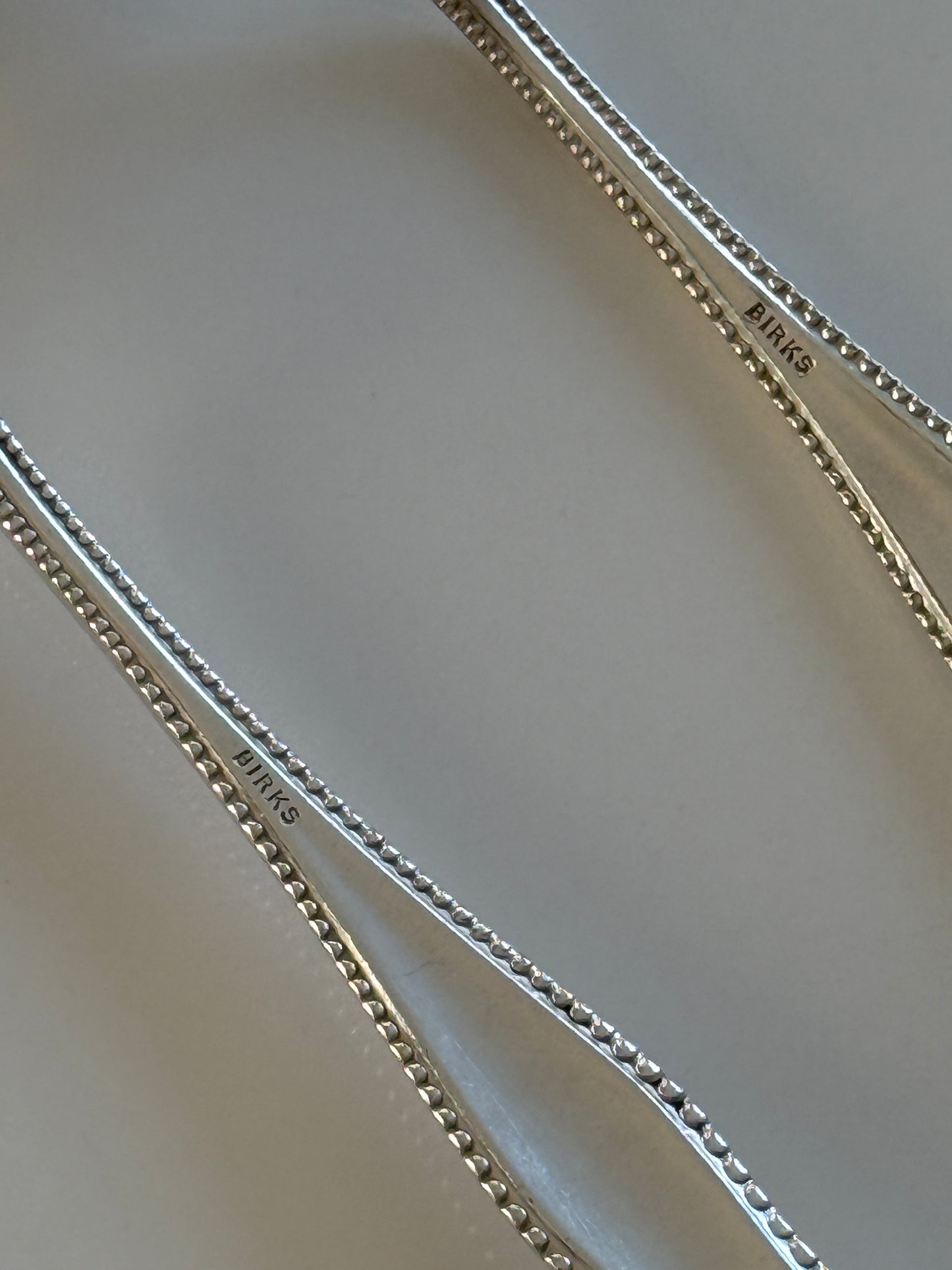 Monogram Birks Serving Spoon (set of 2)