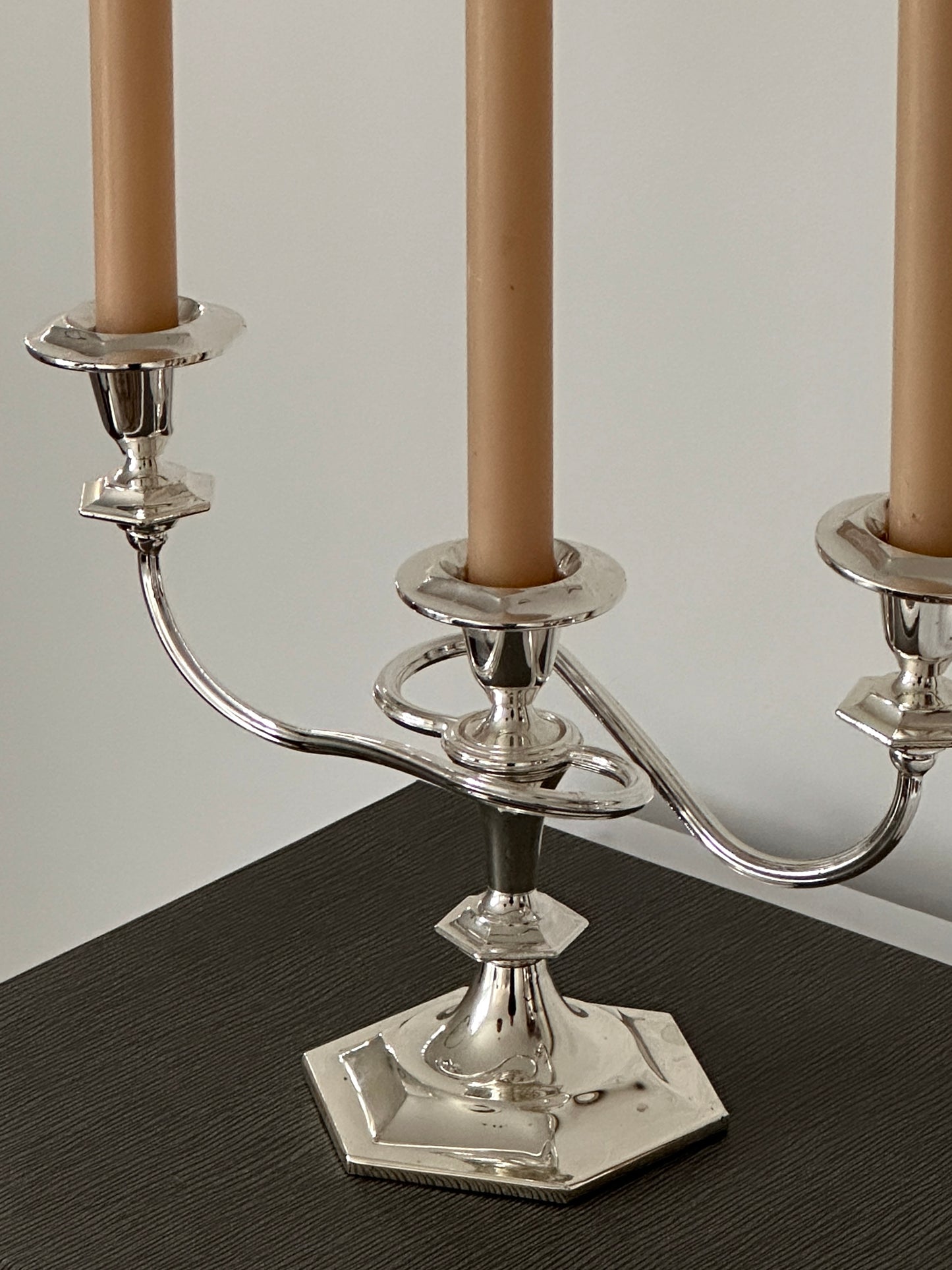 Silver Plate Candelabra