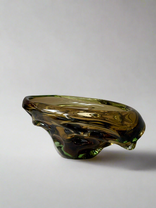 1960s Sommerso Art Glass Bowl