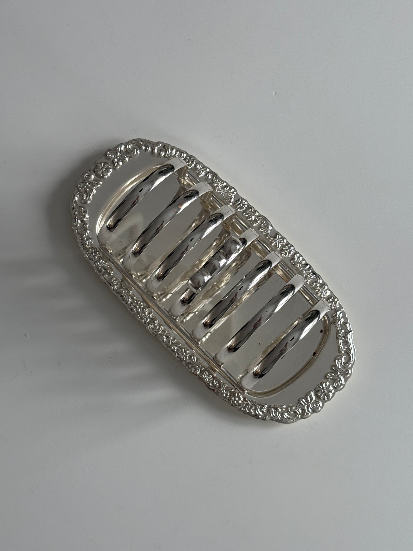 Silver Plate Toast Rack