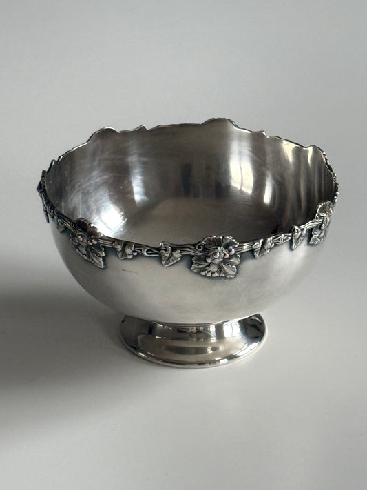 Silver Plated Flower Arrangement Bowl