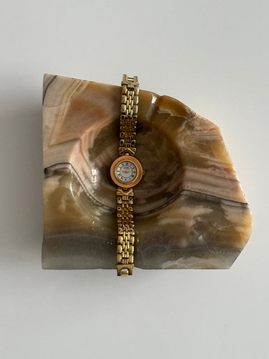 Carved Onyx Ashtray 1970s