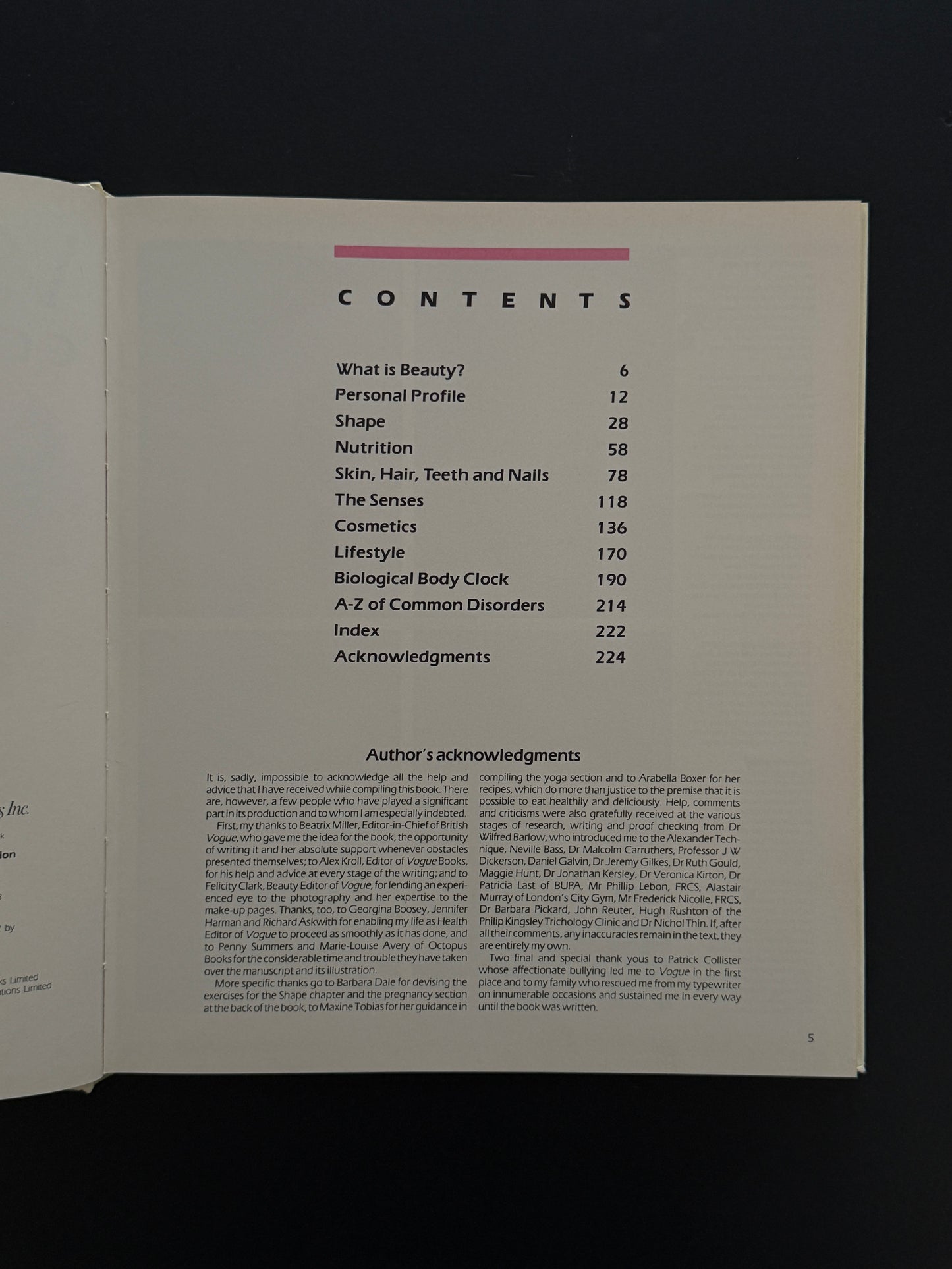 VOGUE Complete Beauty Book, 1982