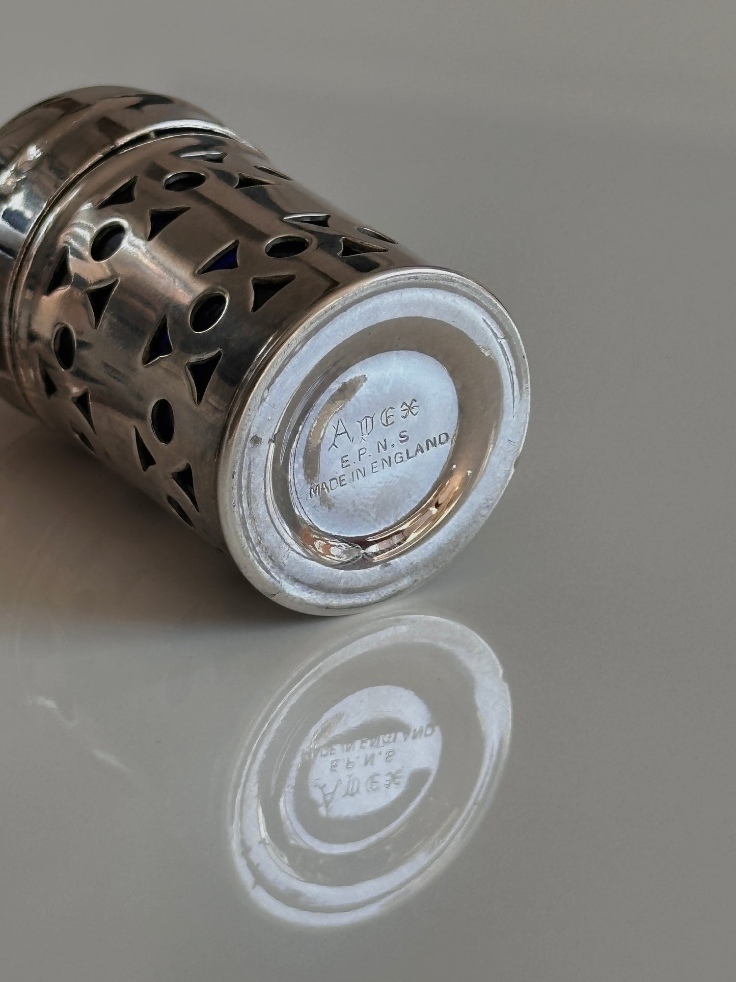 Mini salières/poivrières Art Déco