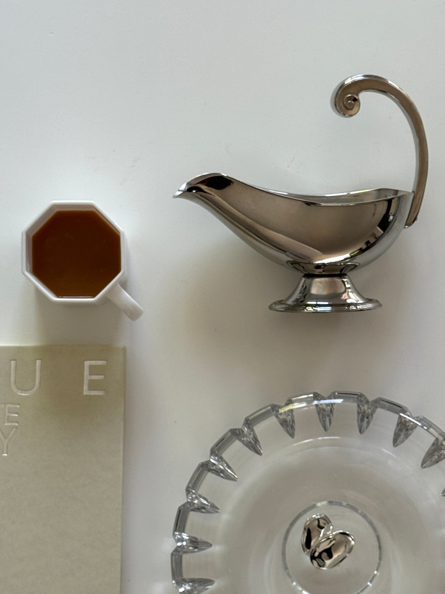 Chrome Gravy Boat by Letang Remy France