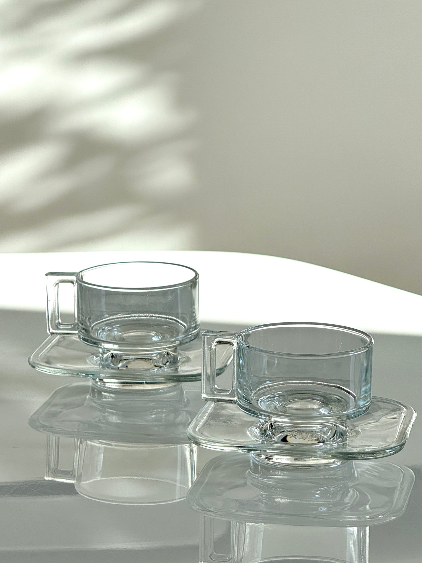 Joe Colombo Italy Espresso Cup and Saucer (set of 2)