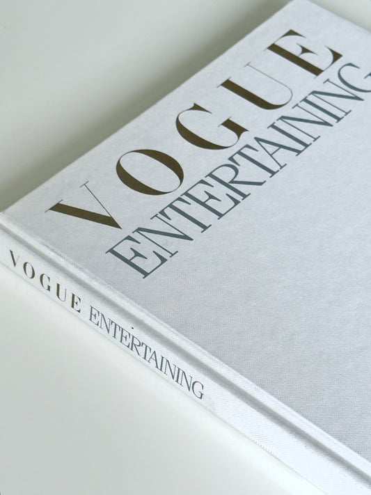Vogue Entertaining Hardcover Book, 1986