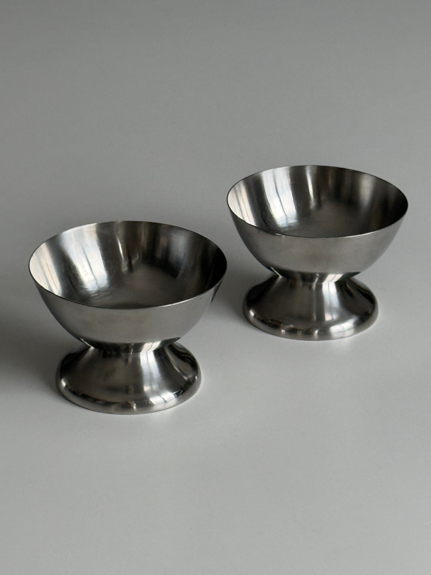 Danish Stainless Steel Appetizer Cups (set of 2)