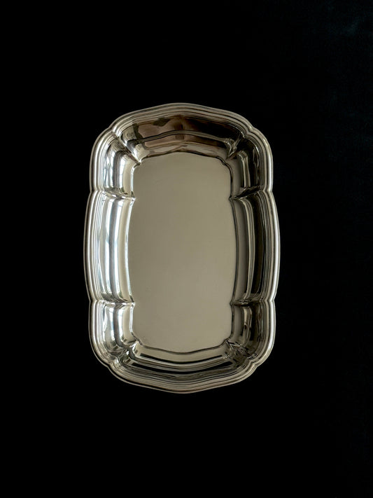 Adorned Italian Steel Tray