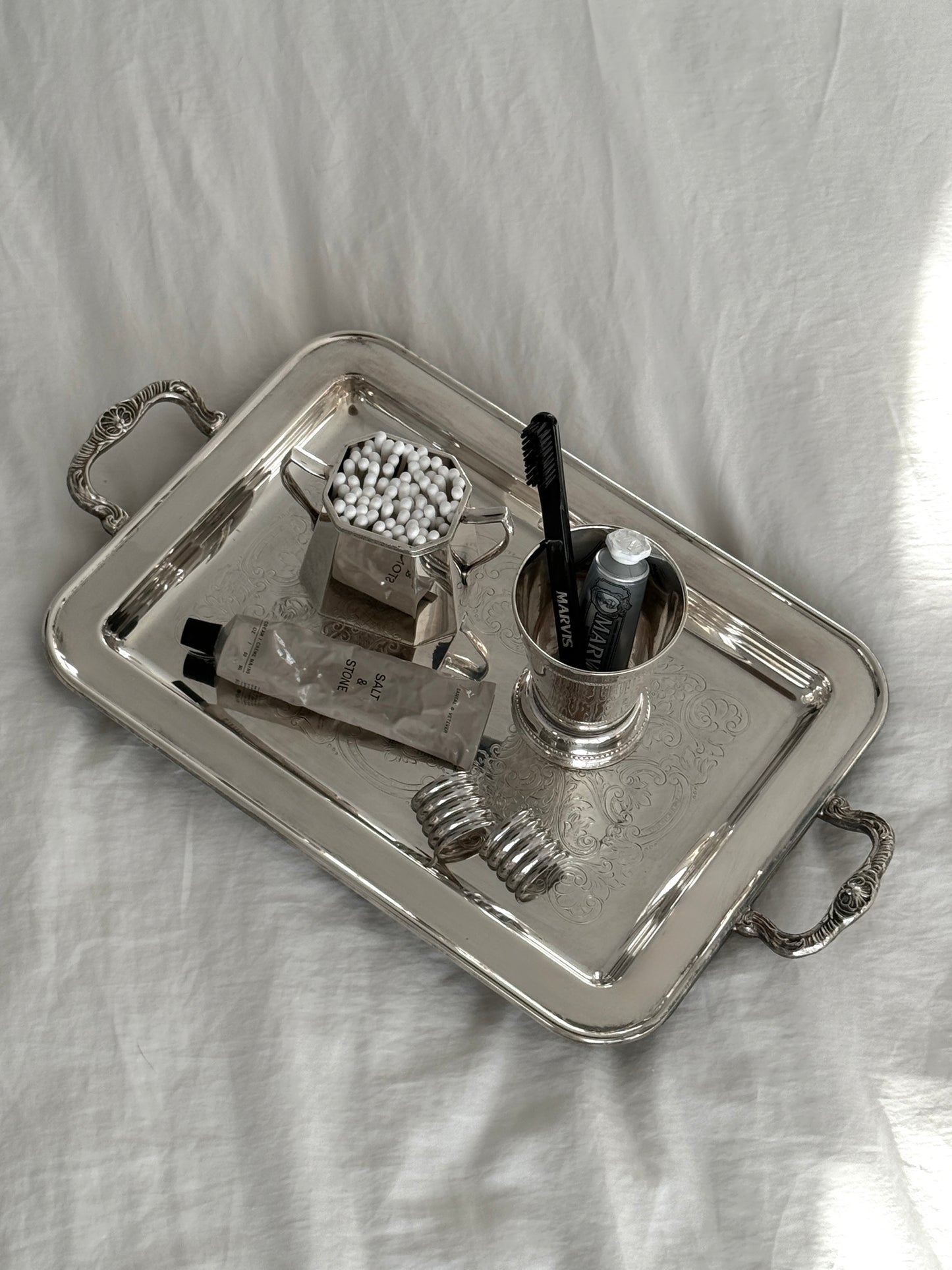 Beaded Silver Plated Mint Julep Cup