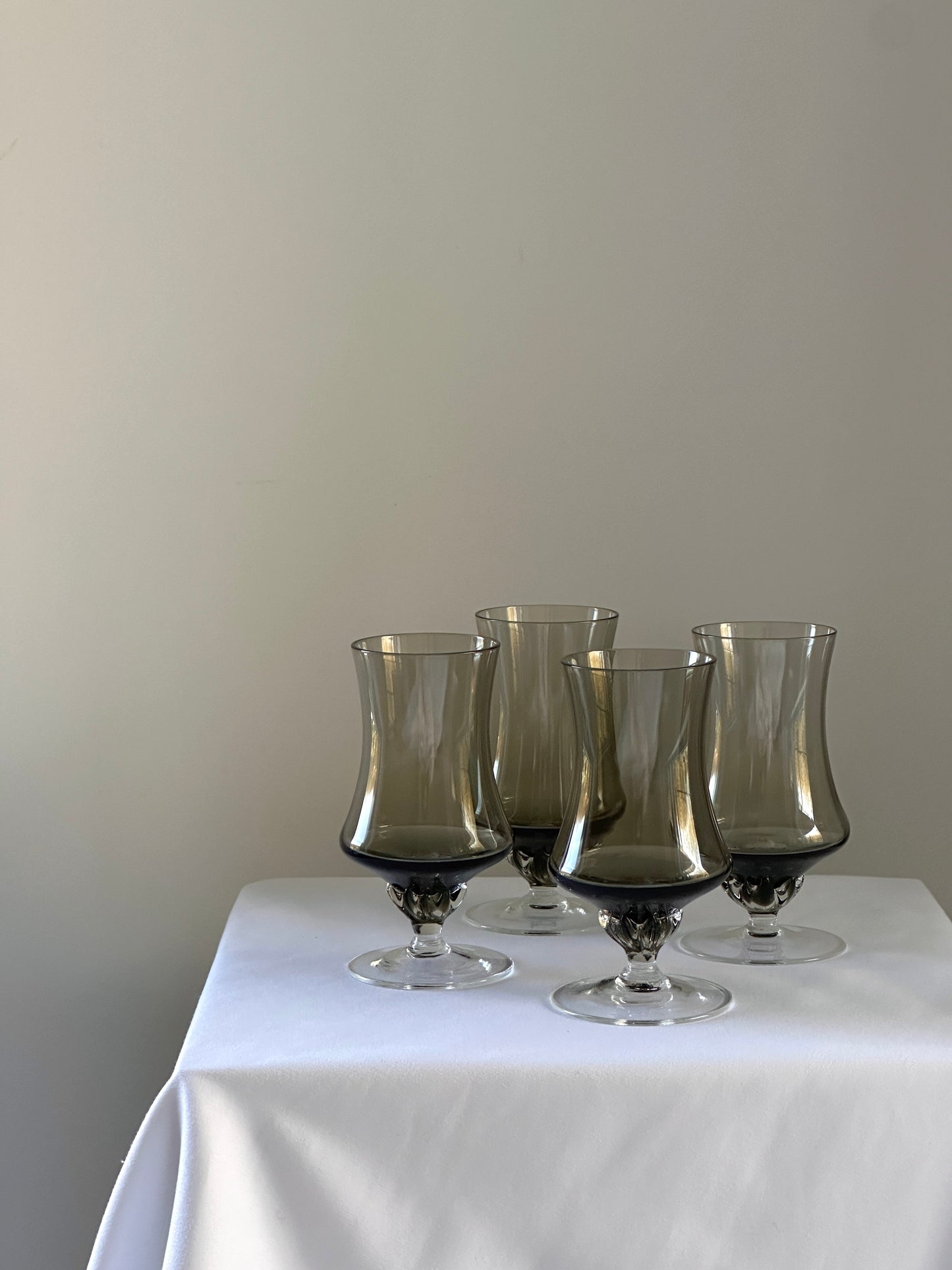 Verres à xérès fumés