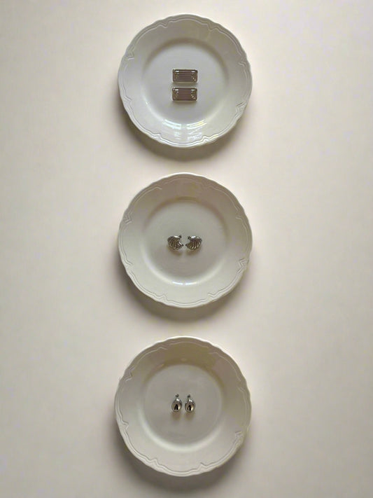 English Scalloped Dinner Plate (set of 6)