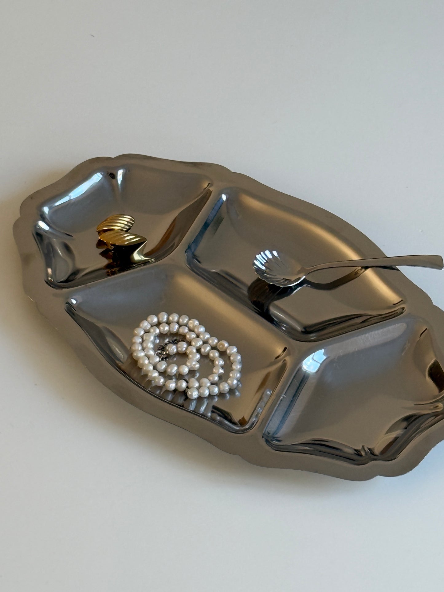 Stainless Steel Serving Platter - Guy De Degrenne - France