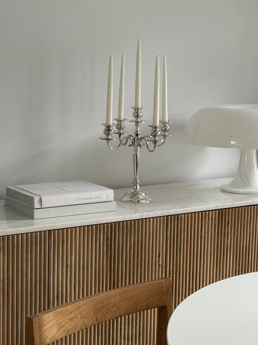 Silver Plated Candelabra