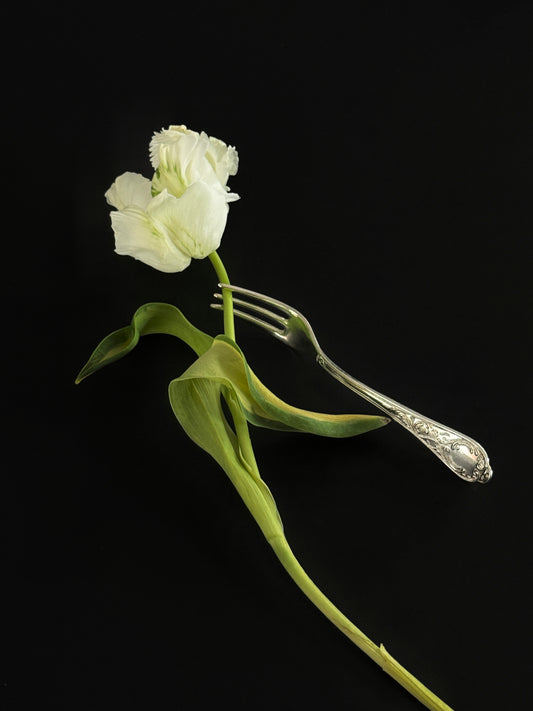 Italian Silver Plated Desert Forks (set of 6)