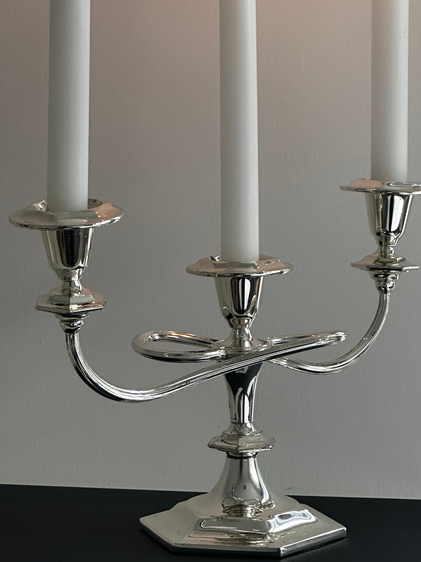 Silver Plated Candelabra