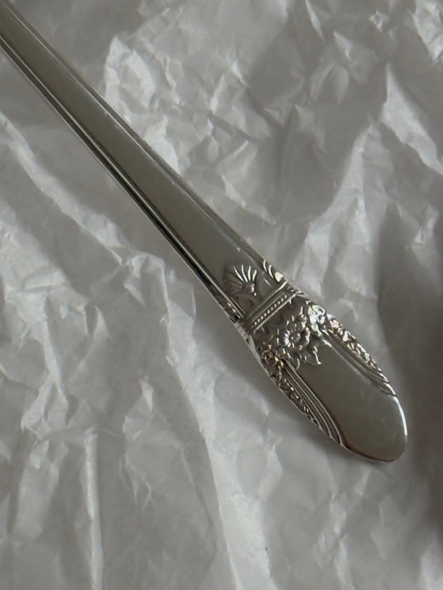 1950s Silver Plate Espresso Spoons - Set of 6