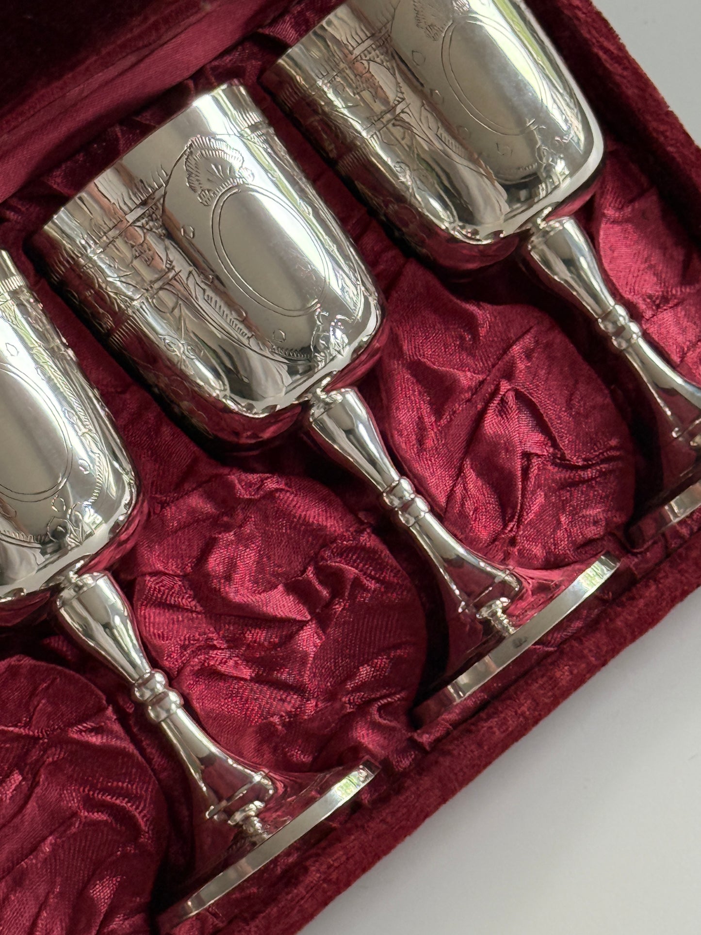 Silver Plated Goblet (set of 4)