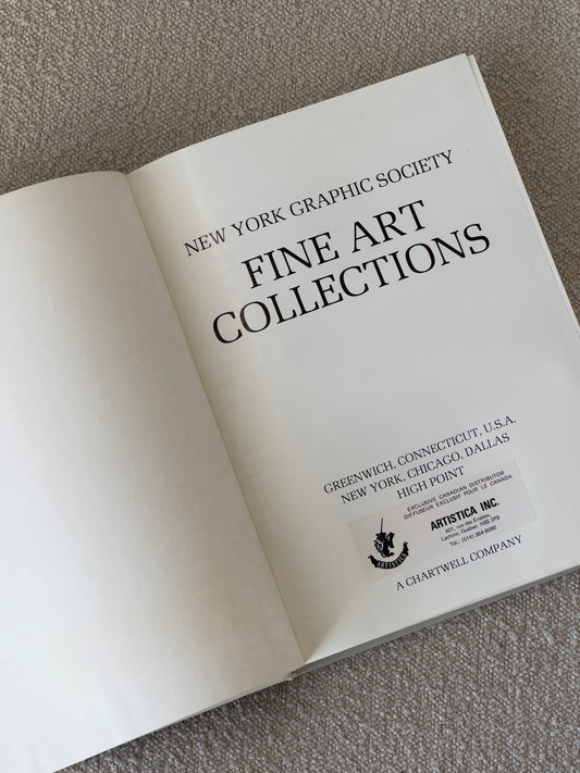 New York Graphic Society Fine Arts Collections Book, 1988