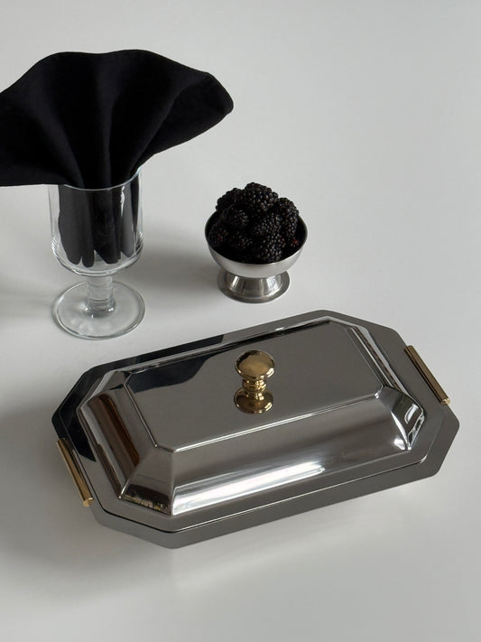 Large Octagonal Italian Dish