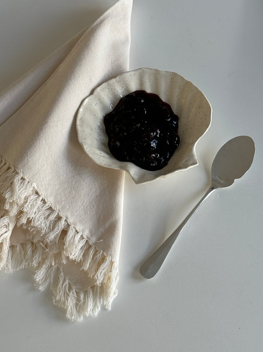 Beige Cotton Fringe Napkins (set of 4)