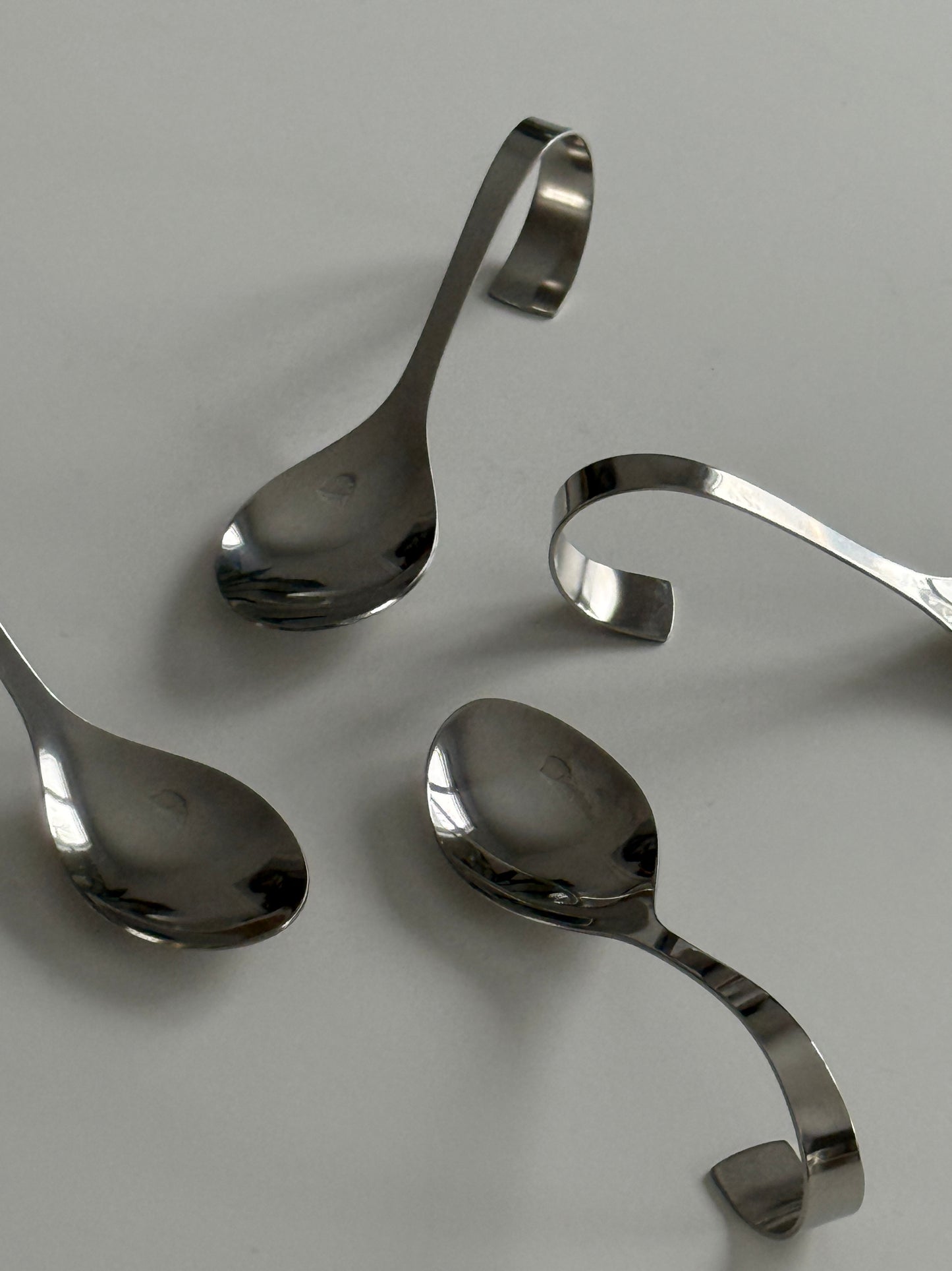 Stainless Steel Curvy Spoon (set of 5)