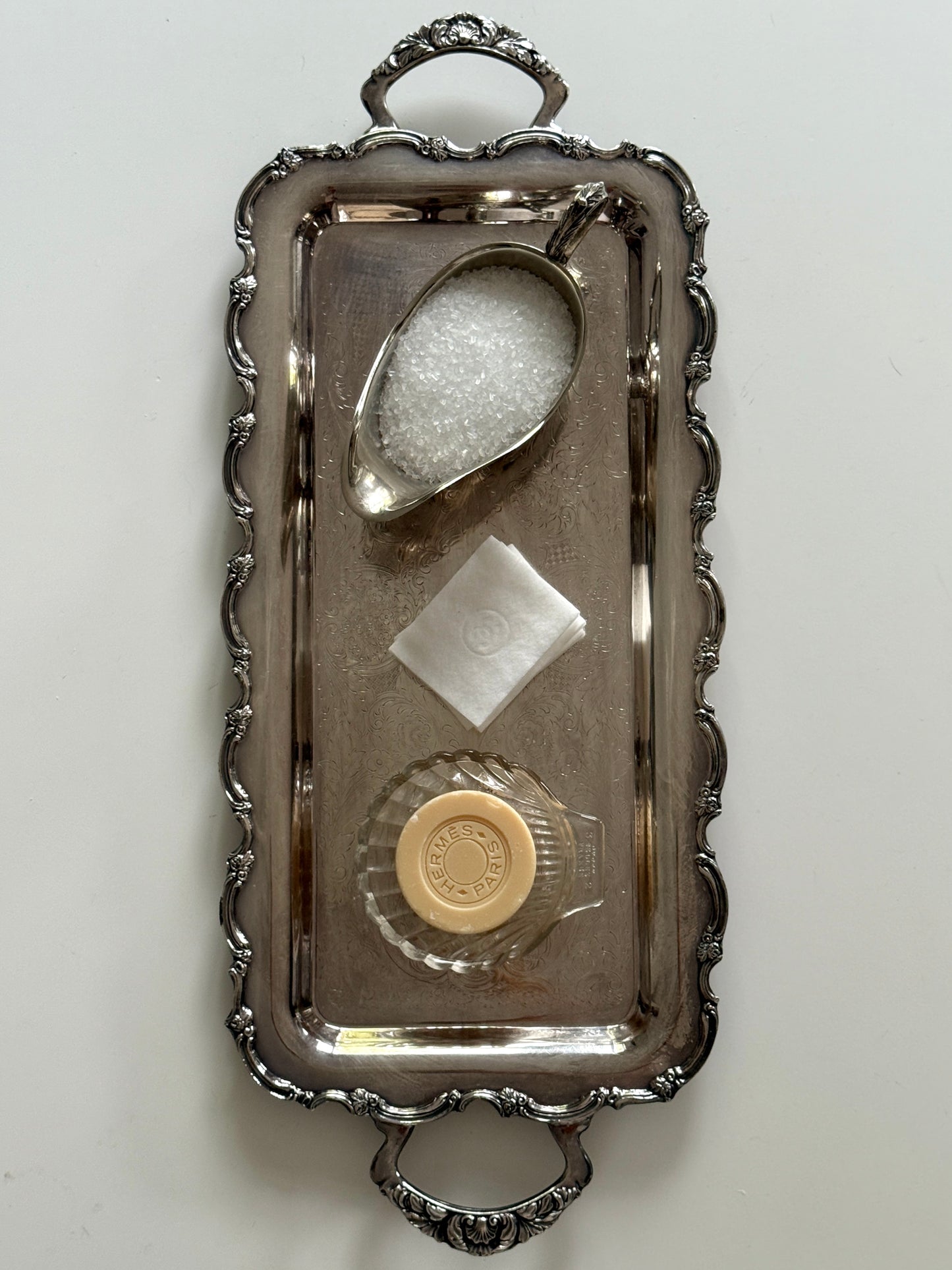 Silver Plate Serving Tray