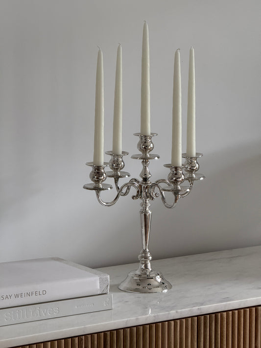 Silver Plated Candelabra
