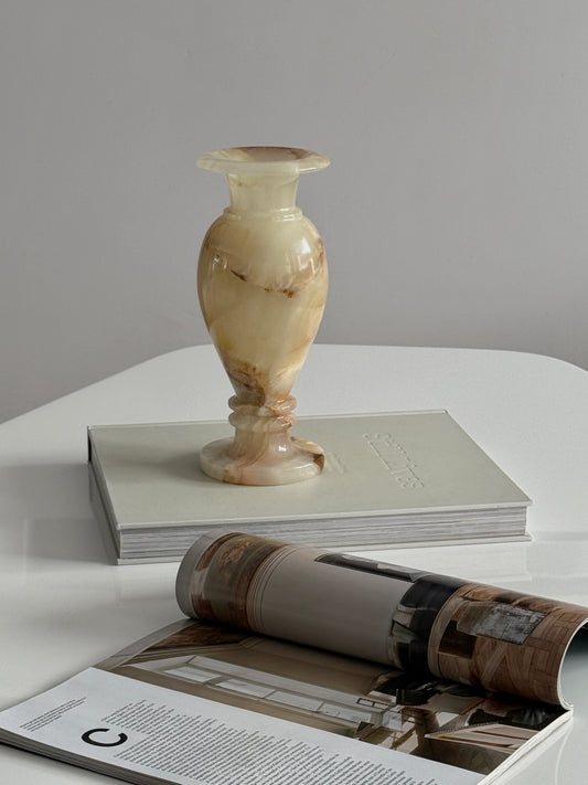Large Onyx Stone Vase
