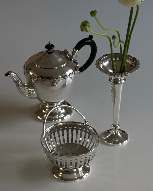 BIRKS Silver Plate Basket