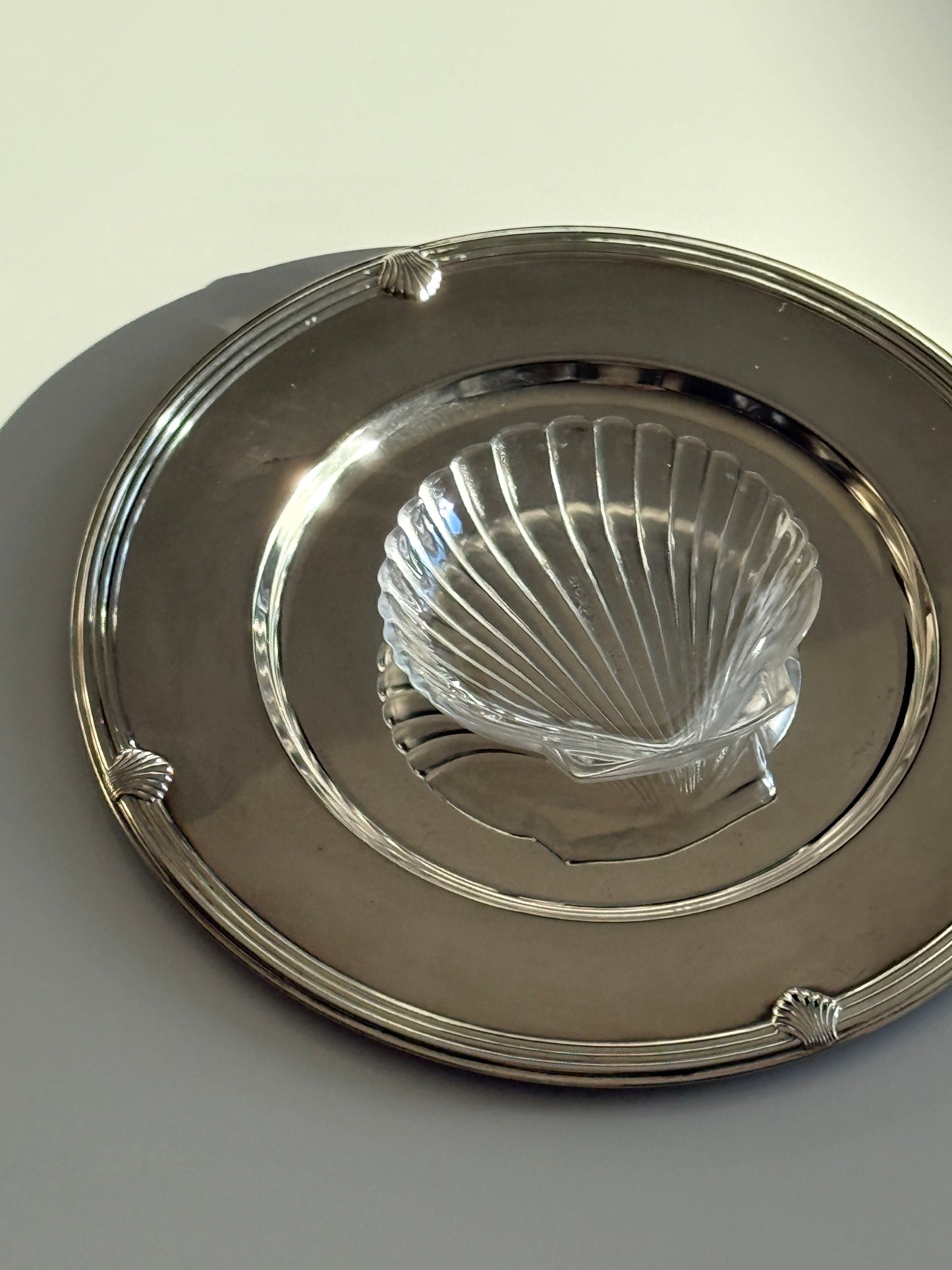 Shell Shaped Glass Serving Dish (Set of 6)