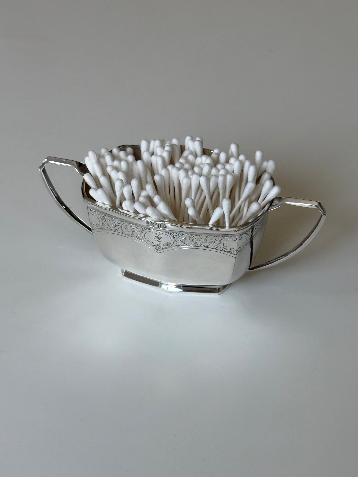 English Monogram Sugar Bowl