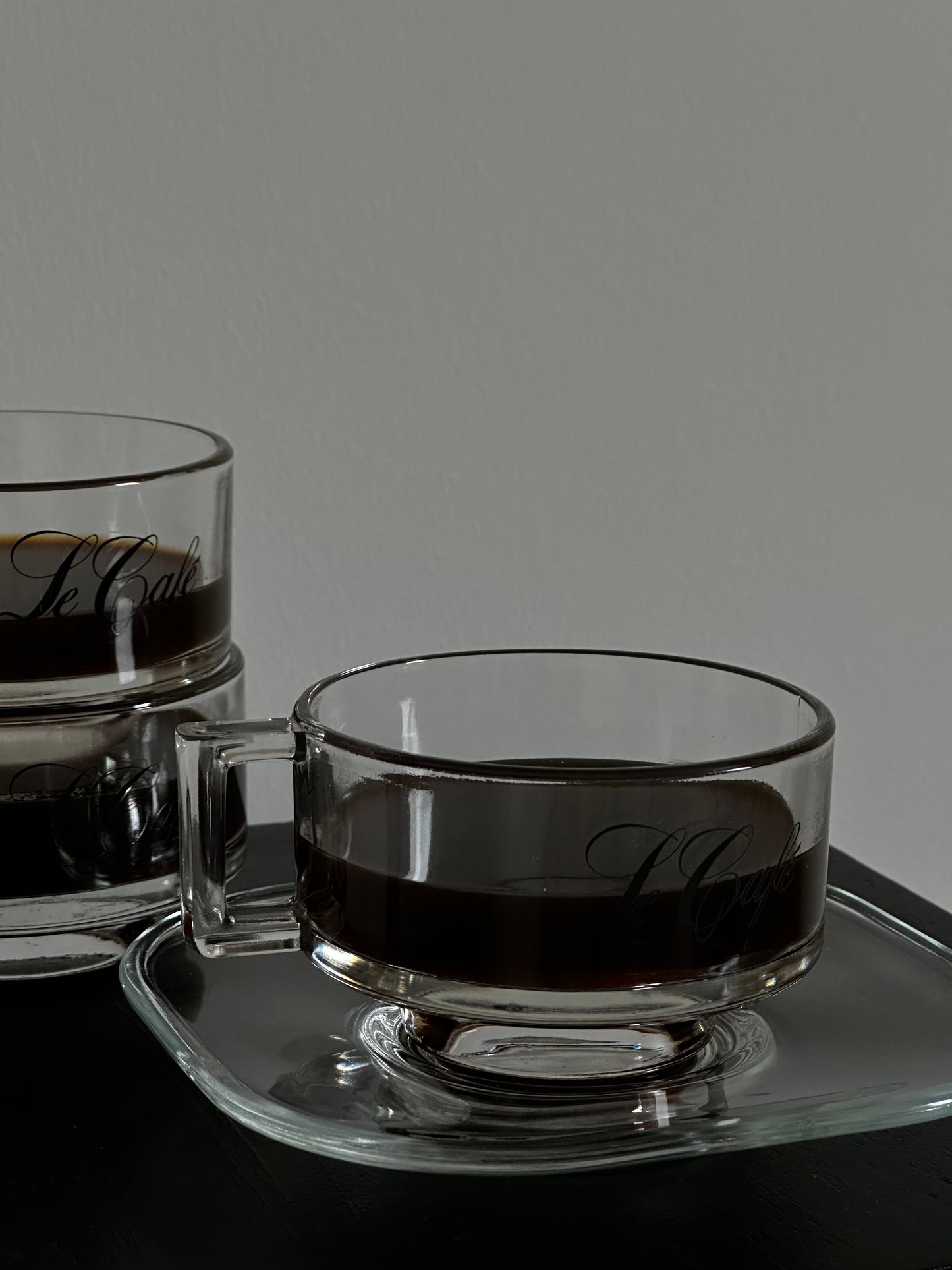 Joe Colombo Coffee Cups & Saucers 1960s (Set of 4)