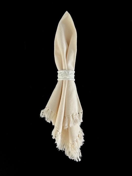 Vintage Bone China Napkin Holders (set of 6)