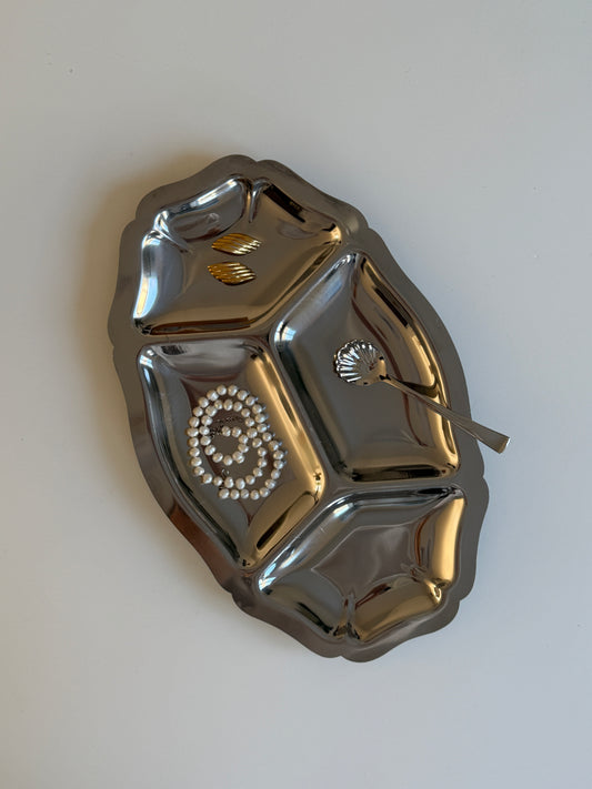 Stainless Steel Serving Platter - Guy De Degrenne - France