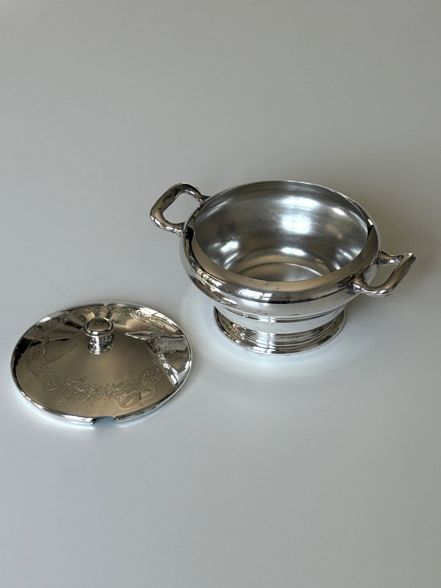 Small Silver Plate Serving Dish