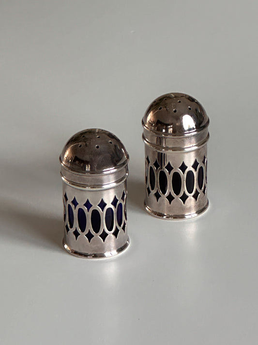 Mini Art Deco Salt/Pepper Shakers