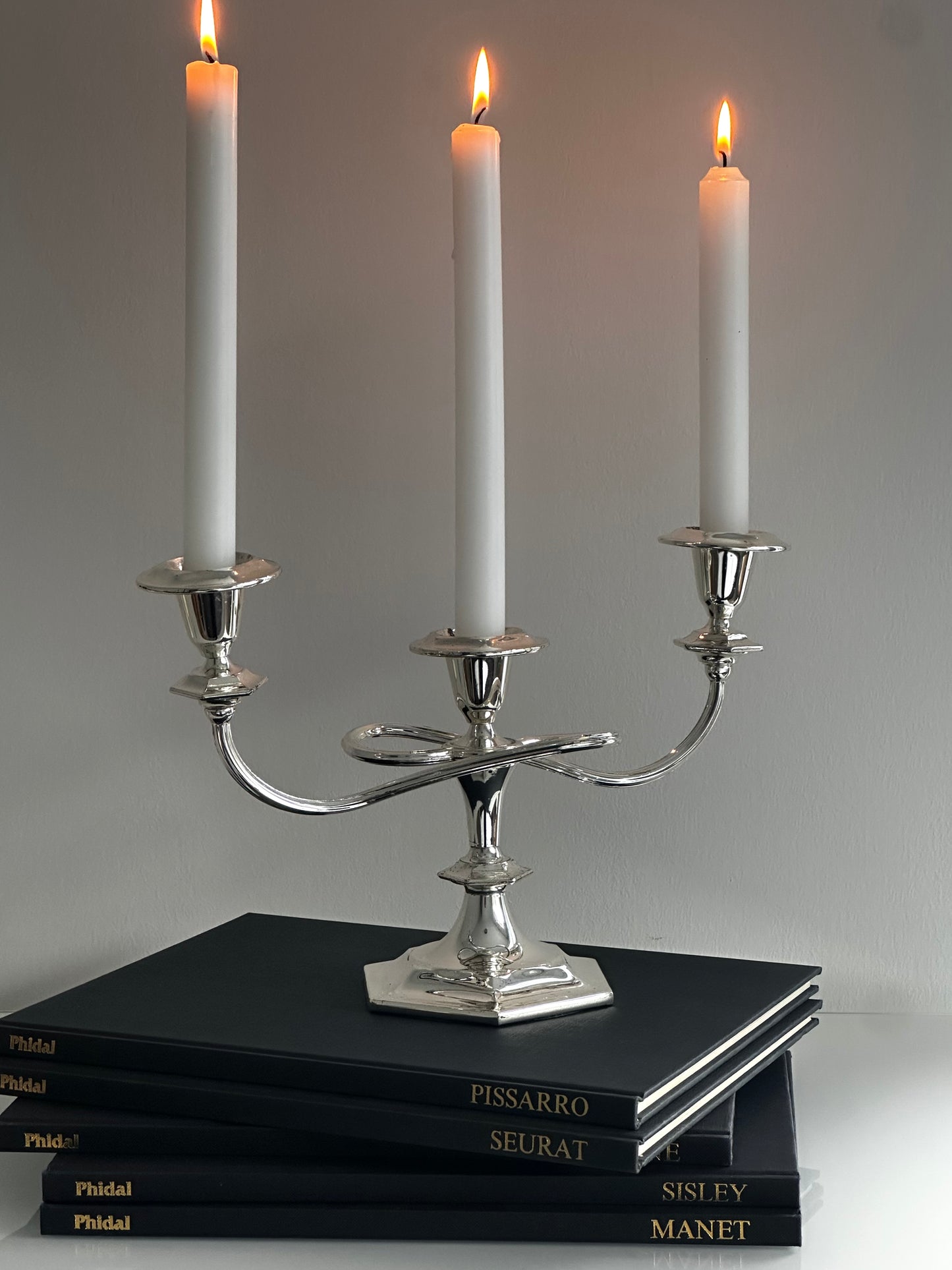 Silver Plated Candelabra