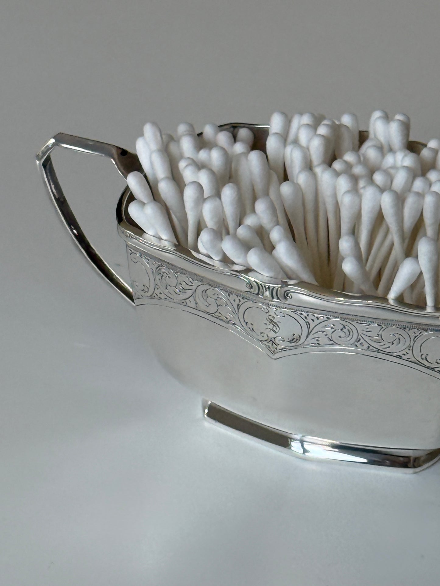 English Monogram Sugar Bowl