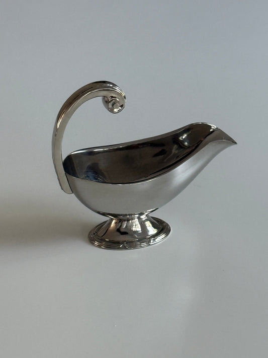 Chrome Gravy Boat by Letang Remy France