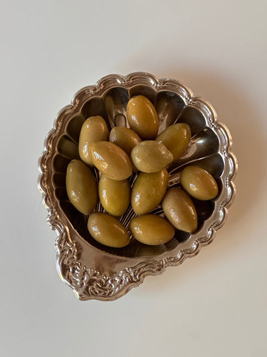 Chrome Shell Dish