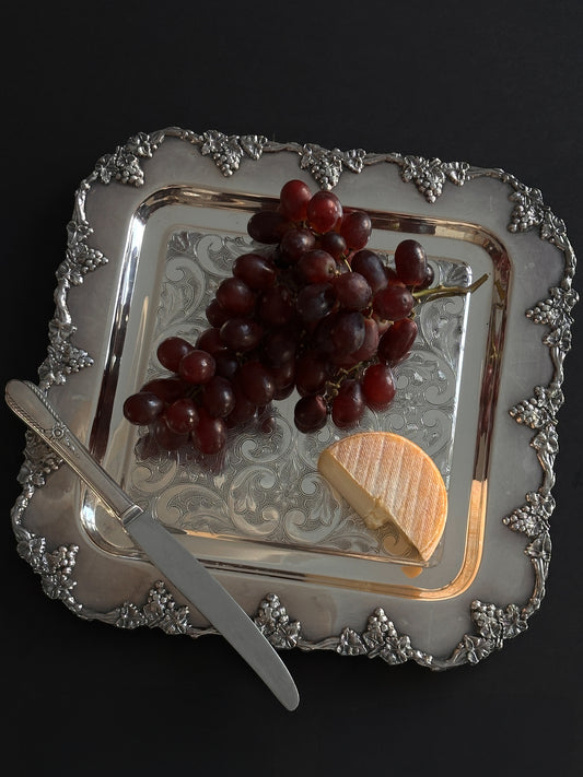 Floral Ornate Serving Tray