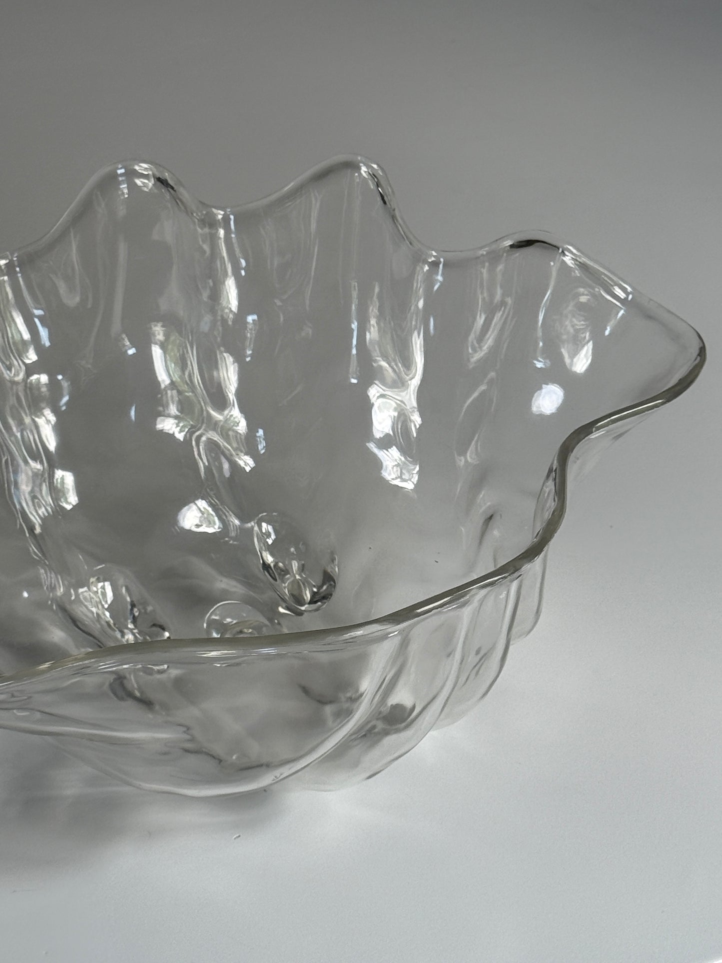 Vintage Acrylic Clamshell Serving Set - 5 Pieces