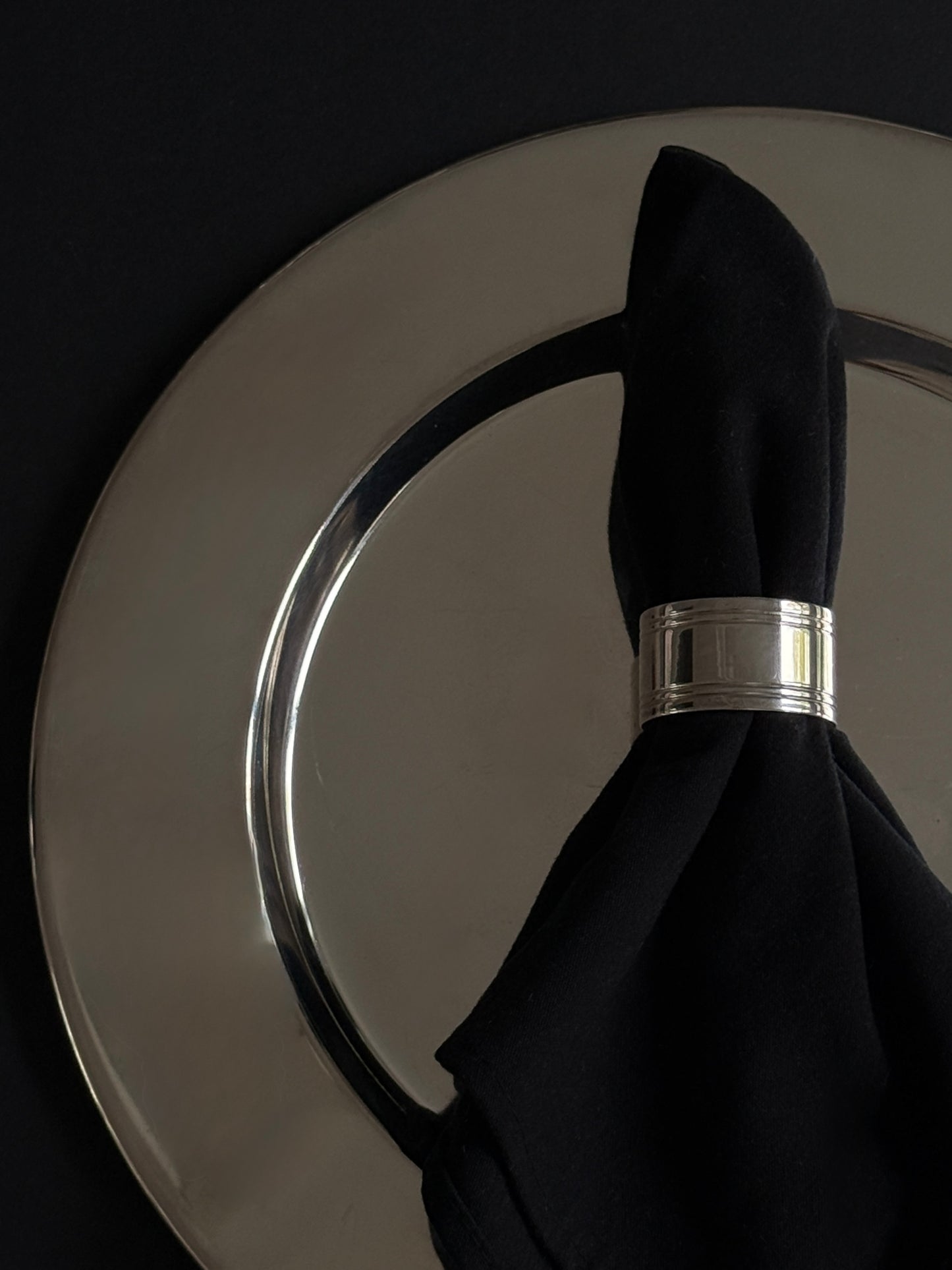 Silver Plated Napkin Rings (set of 12)