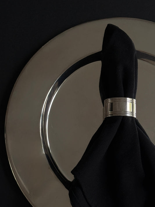 Silver Plated Napkin Rings (set of 12)